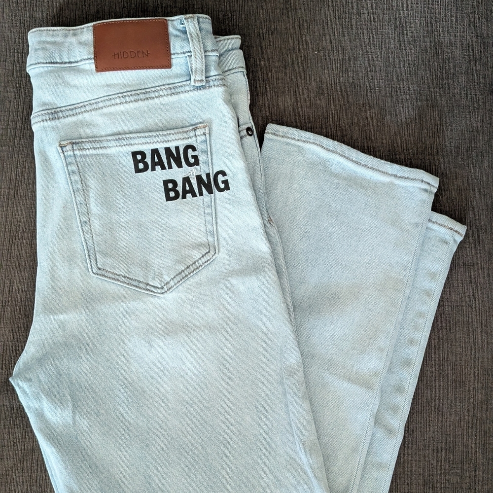 BANG BANG 49ers Jeans. Size 30 Stretchy